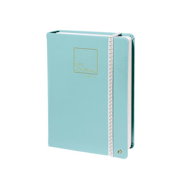 Libreta Quo Vadis Life Journal Infinite Dots Puntos 15X21 Cm 224 Hojas Tapa Similpiel Verde