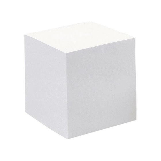 Taco Papel Quo Vadis Encolado Blanco 680 Hojas 100% Reciclado 90 G/M2 90X90X90 Mm