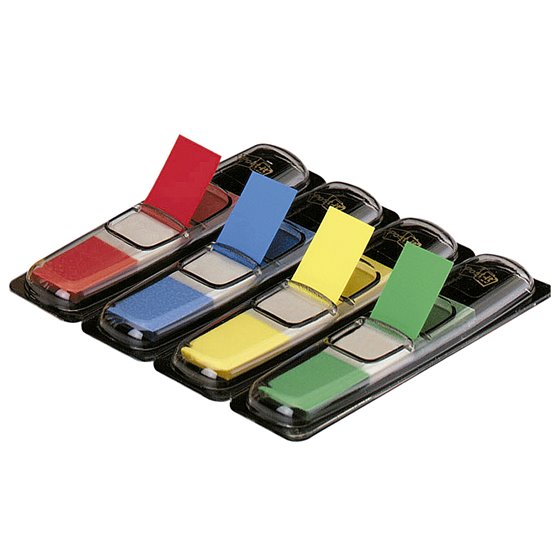 Banderitas Separadoras 683-4 Dispensador 4 Colores