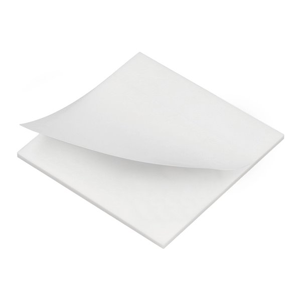 Bloc De Notas Adhesivas Quita Y Pon Q-Connect 76X76 Mm Removible Plastico Translucido Blanco 50 Hojas