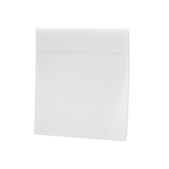 Bloc De Notas Adhesivas Quita Y Pon Q-Connect 76X76 Mm Removible Plastico Translucido Blanco 50 Hojas