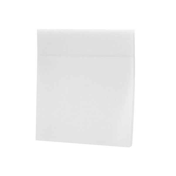 Bloc De Notas Adhesivas Quita Y Pon Q-Connect 76X76 Mm Removible Plastico Translucido Blanco 50 Hojas