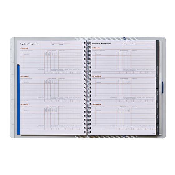 Carpeta Global Additio A4 Con Evalucion Continua Programacion Tutoria Y Reuniones