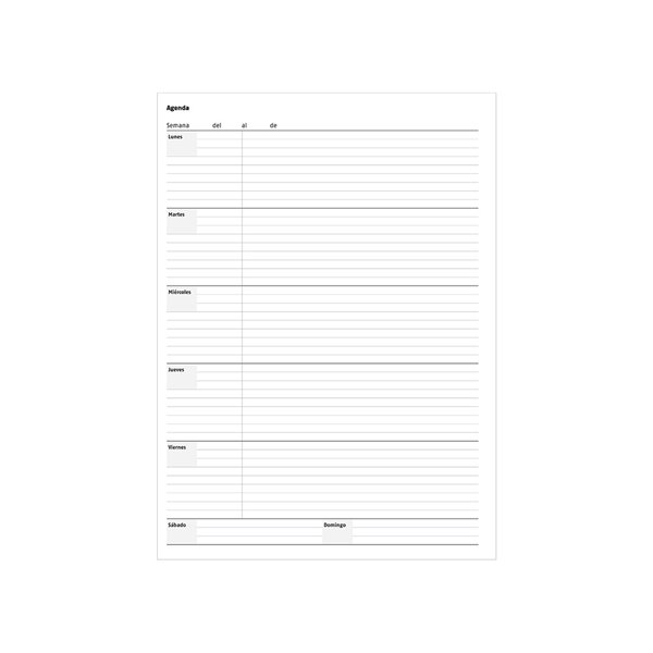 Cuaderno Triplex Additio Plan De Curso Evaluacion Agenda Plan Semanal Y Tutorias Fundas Transparentes 22,5X31Cm