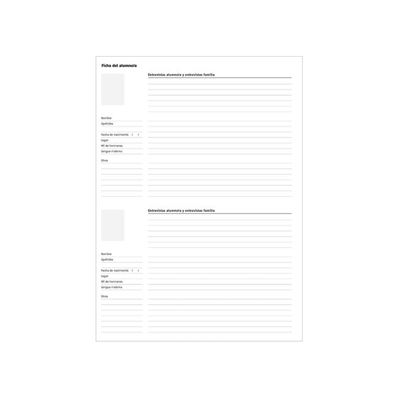 Cuaderno Triplex Additio Plan De Curso Evaluacion Agenda Plan Semanal Y Tutorias Fundas Transparentes 22,5X31Cm