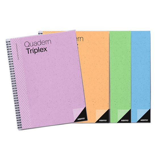 Bloc Triplex Additio Plan Curso Evaluacion Continua Plansemanal Tutorias Mas 6 Fundas Ransparentes 22,5X31Cm Catalan