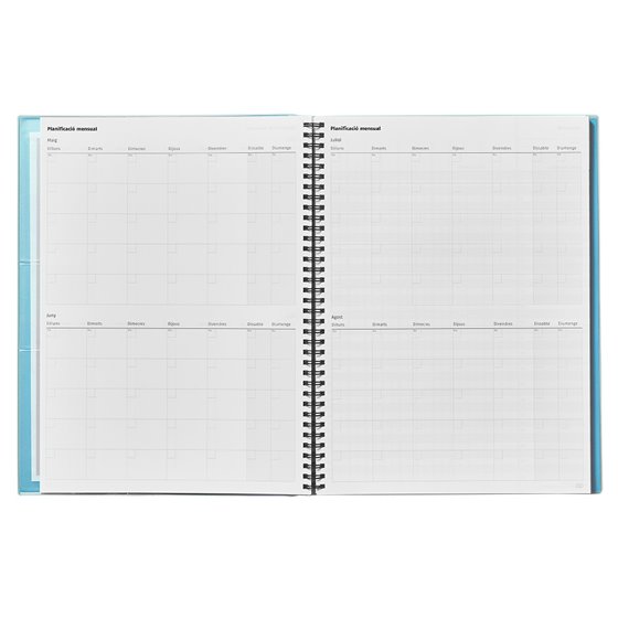 Bloc Triplex Additio Plan Curso Evaluacion Continua Plansemanal Tutorias Mas 6 Fundas Ransparentes 22,5X31Cm Catalan