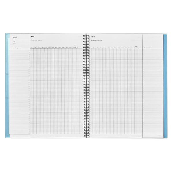 Bloc Triplex Additio Plan Curso Evaluacion Continua Plansemanal Tutorias Mas 6 Fundas Ransparentes 22,5X31Cm Catalan