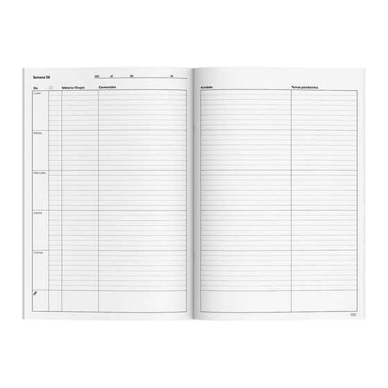 Cuaderno Memo-Notas Additio A4 Evaluacion Continua Mas Planificacion Semanal Del Curso