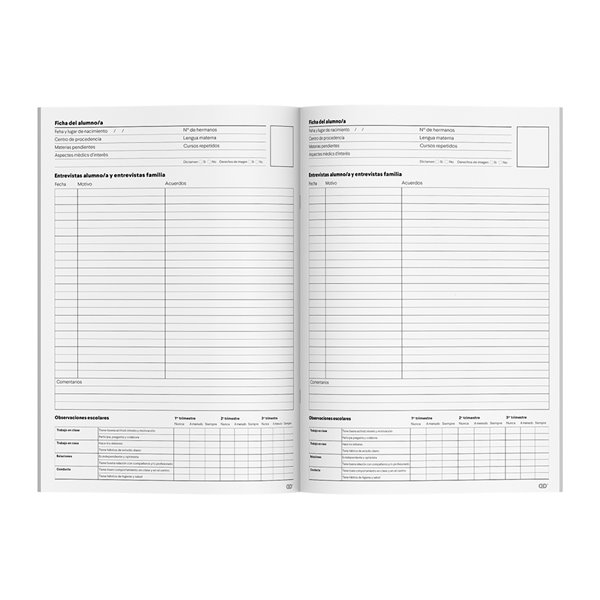 Cuaderno Duplex Additio A4 Evaluacion Continua Mas Tutoria