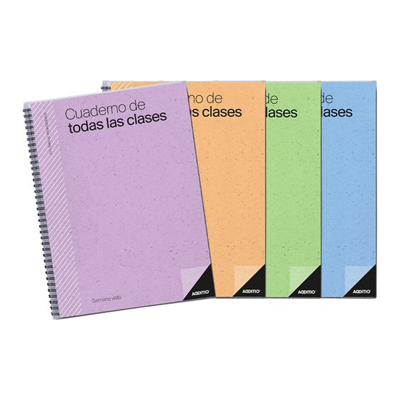 Cuaderno De Todas Las Clases Sv Additio Plan Mensual Del Curso Evaluacion Continua Y Programacion Semanal 22,5X31Cm