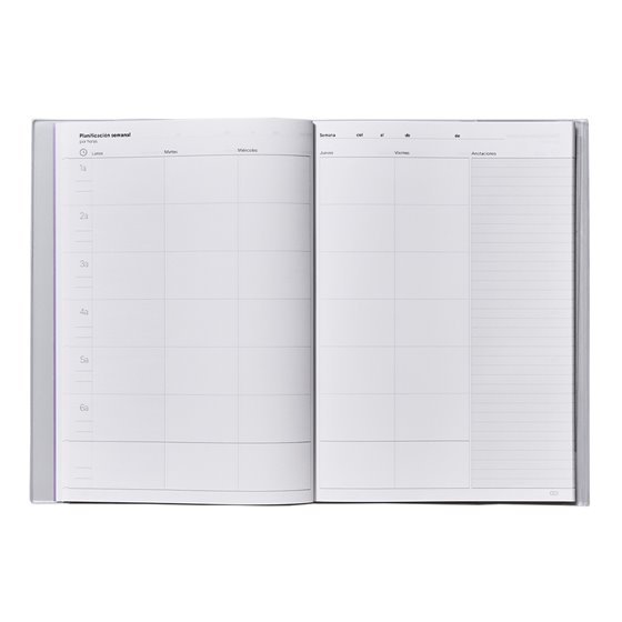 Cuaderno De Programacion Additio A4 Plan Mensual Y Programacion Semanal Del Curso Sin Fechas