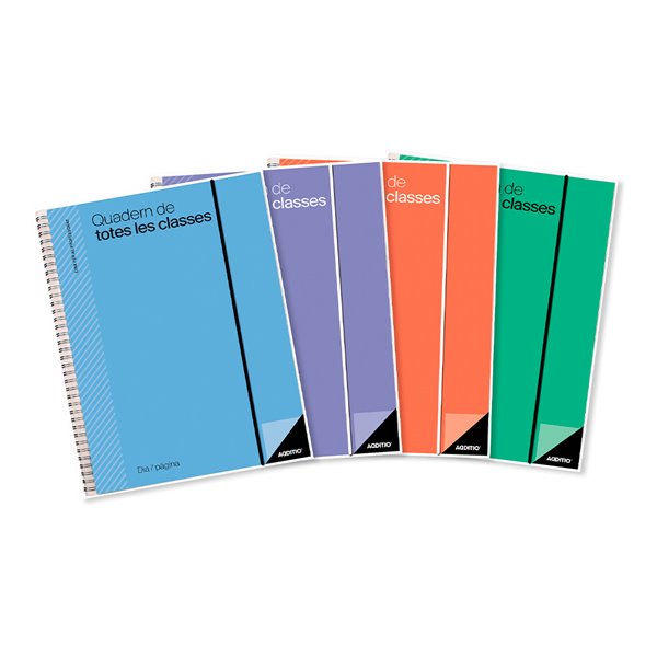 Cuaderno De Todas Las Clases Profesorado Addittio 256 Paginas Dia Pagina Color Verde 170X240 Mm Catalan