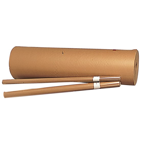 Papel Kraft Marron Bobina 1,10 Mt De Altura 60/65 Kg Longitud 812 Mt