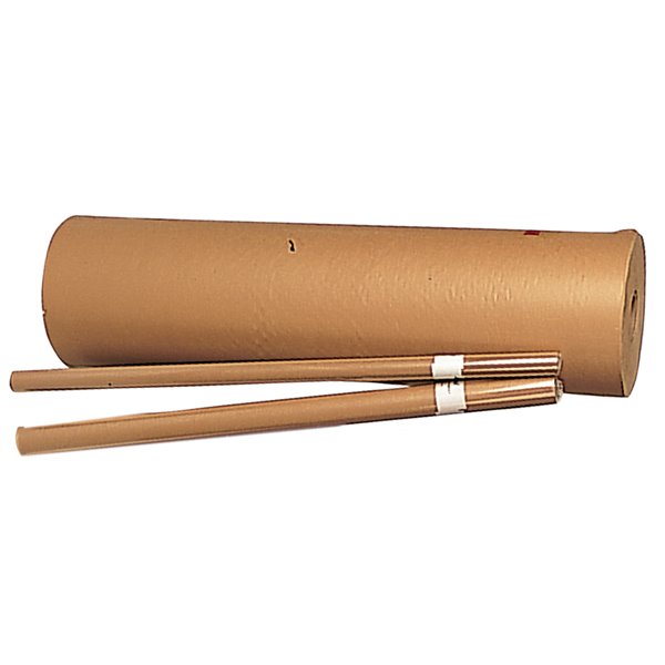 Papel Kraft Marron Bobina 1,10 Mt De Altura 60/65 Kg Longitud 812 Mt