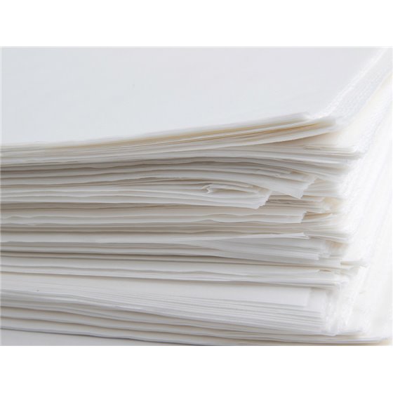 Papel Seda 52X76 Cm 18 Gr Blanco Paquete De 500 Hojas