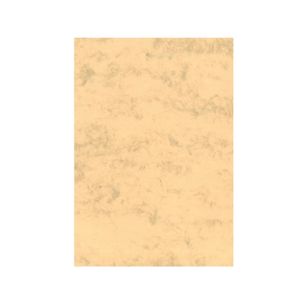 Cartulina Marmoleada Din A4 200 Gr. Ocre Paquete De 100 H