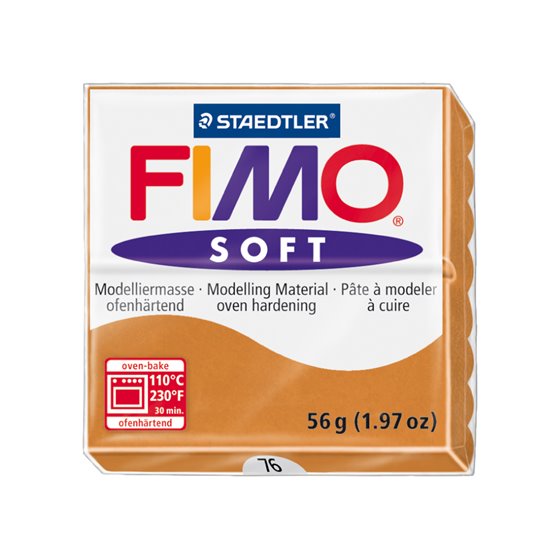 Pasta Staedtler Fimo Soft 57 Gr Color Cogñac