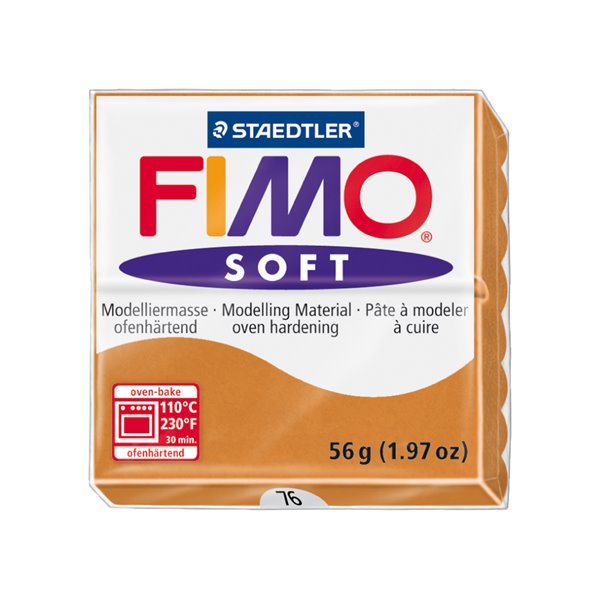 Pasta Staedtler Fimo Soft 57 Gr Color Cogñac