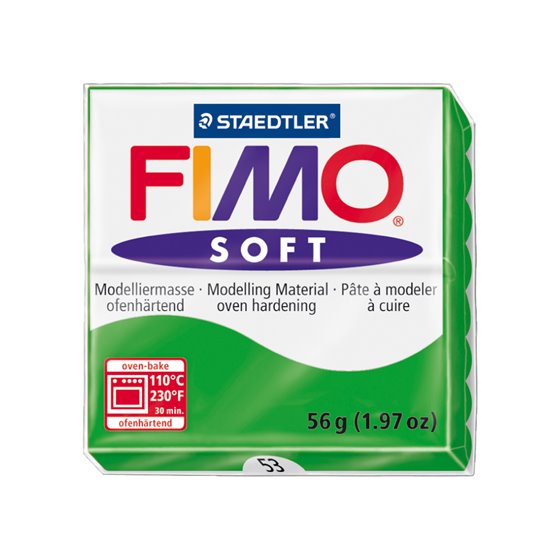 Pasta Staedtler Fimo Soft 57 Gr Color Verde Tropical