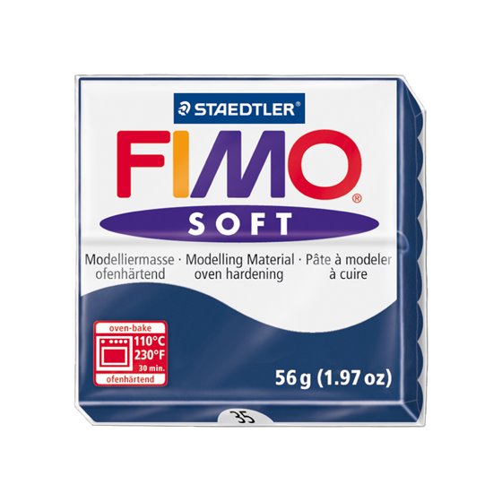 Pasta Staedtler Fimo Soft 57 Gr Color Azul Windsor
