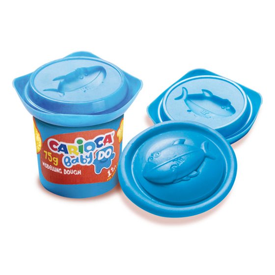 Pasta De Modelar Carioca Baby Dough Bote 75 G Set De 8 Colores Surtidos