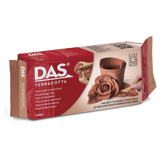 Pasta Das Terracota Para Modelar Seca Sin Coccion 1000 Gr