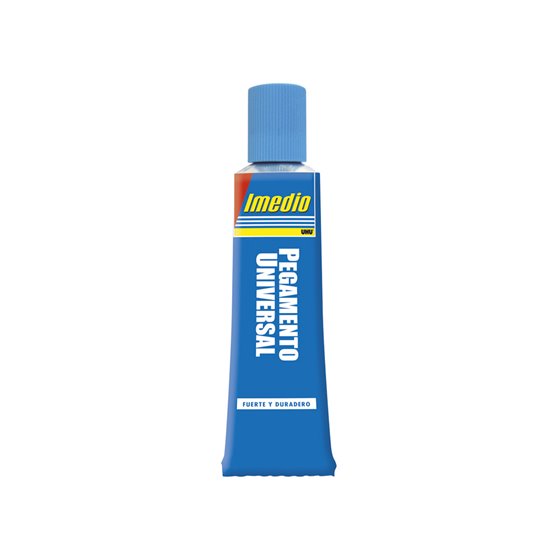 Pegamento Imedio Universal Transparente Banda Azul 35 Ml Unidad