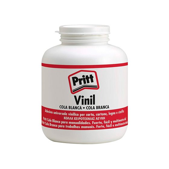 Pegamento Cola Vinilica Pritt Blanca Bote De 1000 Gr