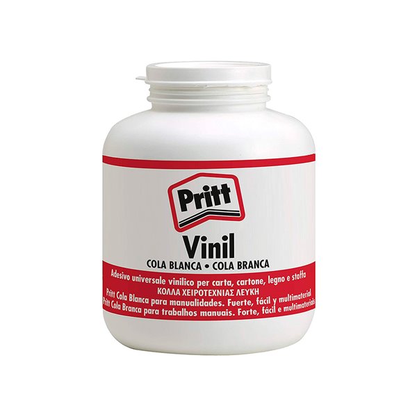 Pegamento Cola Vinilica Pritt Blanca Bote De 1000 Gr