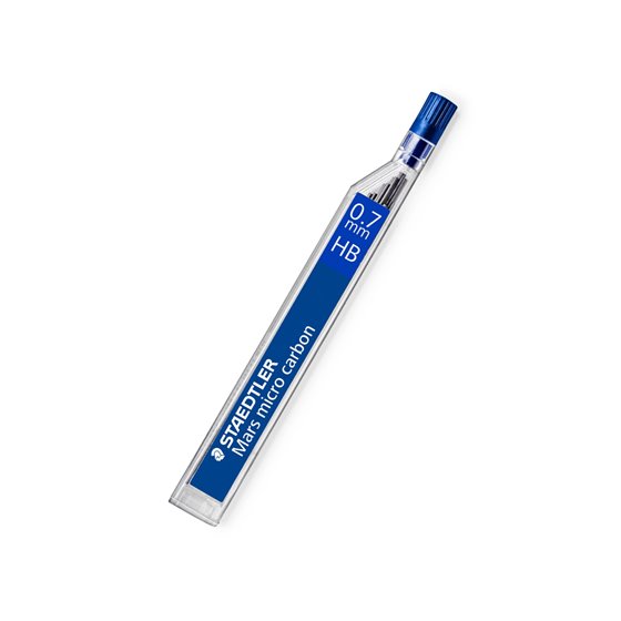 Minas Staedtler Mars Micro Grafito 0,7 Mm Hb Tubo Con 12 Minas