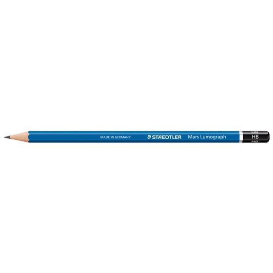 Lapices De Grafito Staedtler Mars Lumograph 100 Hb Unidad