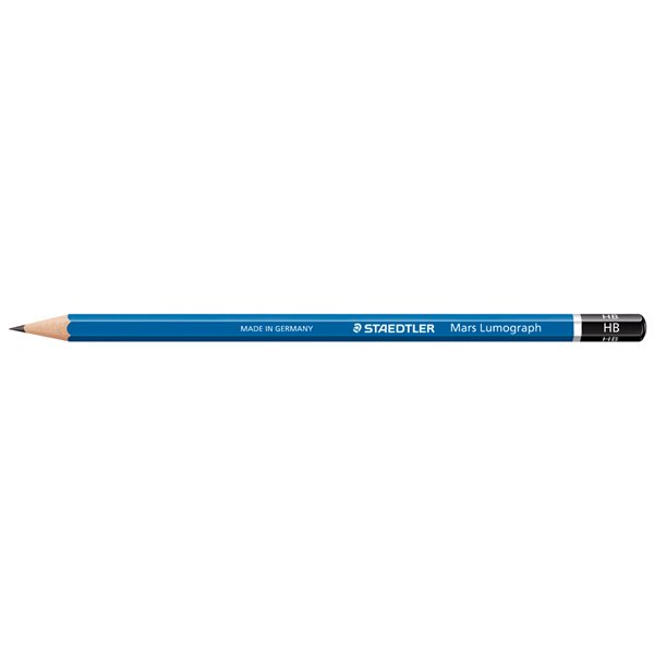 Lapices De Grafito Staedtler Mars Lumograph 100 Hb Unidad