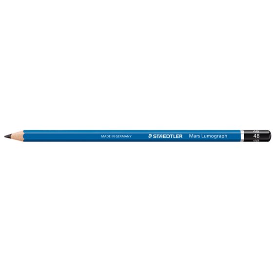 Lapices De Grafito Staedtler Mars Lumograph 100 4B Unidad