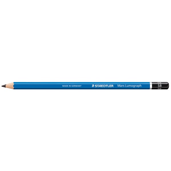 Lapices De Grafito Staedtler Mars Lumograph 100 5B Unidad