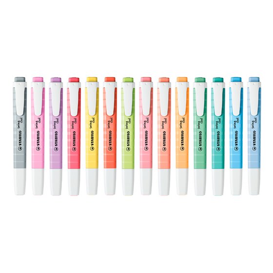 Rotulador Stabilo Fluorescente Swing Cool Pastel Bombonera De 100 Unidades Colores Surtidos