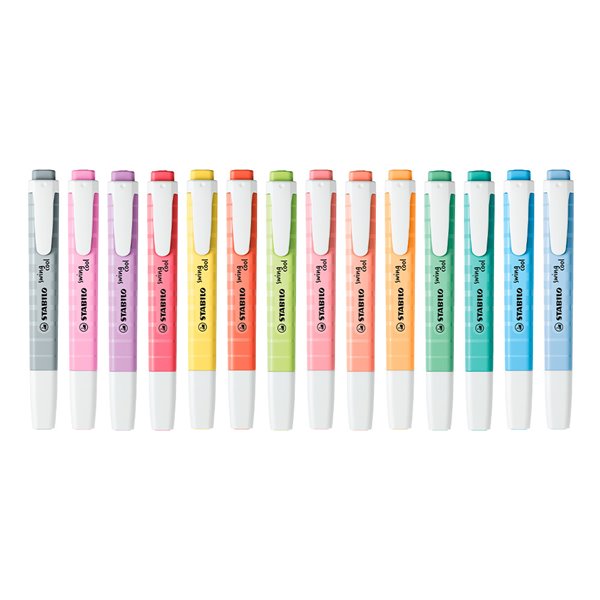 Rotulador Stabilo Fluorescente Swing Cool Pastel Bombonera De 100 Unidades Colores Surtidos