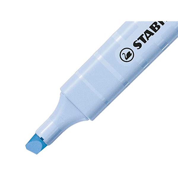 Rotulador Stabilo Fluorescente Swing Cool Pastel Azul Nublado