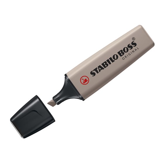 Rotulador Stabilo Boss Original Fluorescente Nature Colors Gris Calido