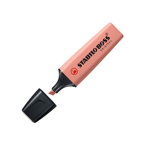 Rotulador Stabilo Boss Pastel Fluorescente 70 Nature Colors Siena