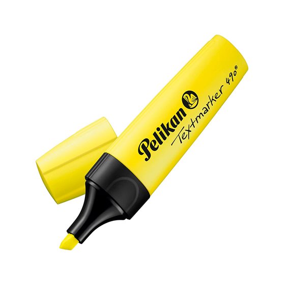 Rotulador Pelikan Fluorescente Textmarker 490 Amarillo