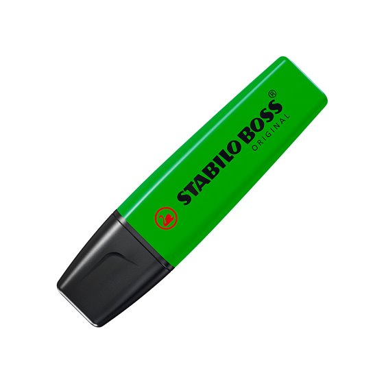 Rotulador Stabilo Boss Fluorescente 70 Verde