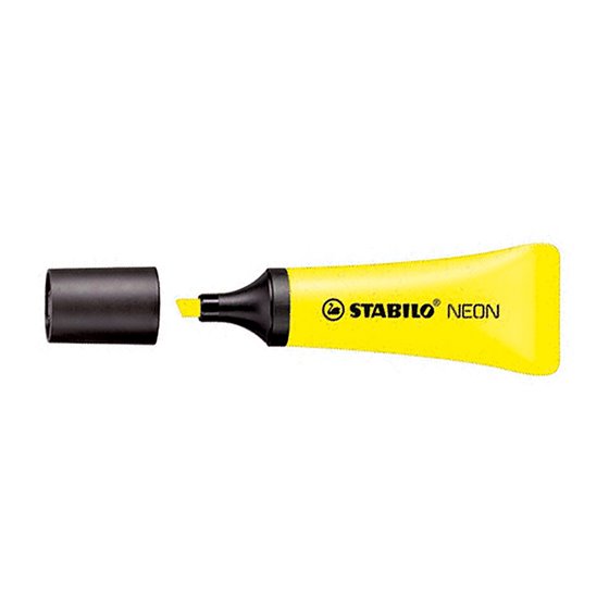 Rotulador Stabilo Fluorescente 72 Amarillo Neon
