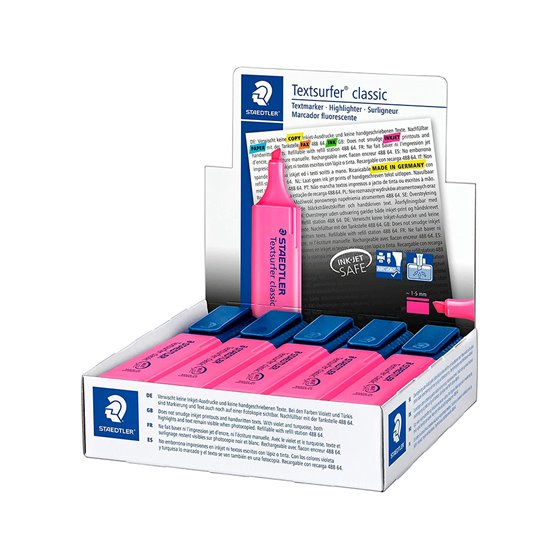 Rotulador Staedtler Textsurfer Classic 364 Fluorescente Rosa