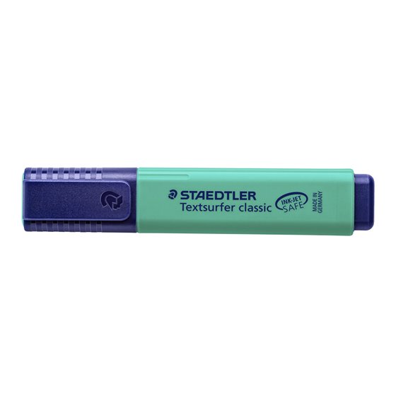 Rotulador Staedtler Textsurfer Classic 364 Fluorescente Turquesa