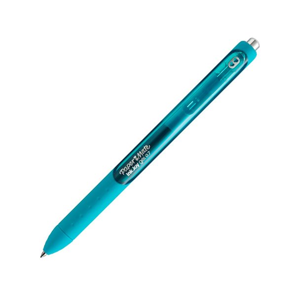 Boligrafo Paper Mate Inkjoy Retractil Gel Pen Trazo 0,7 Mm Verde Azulado