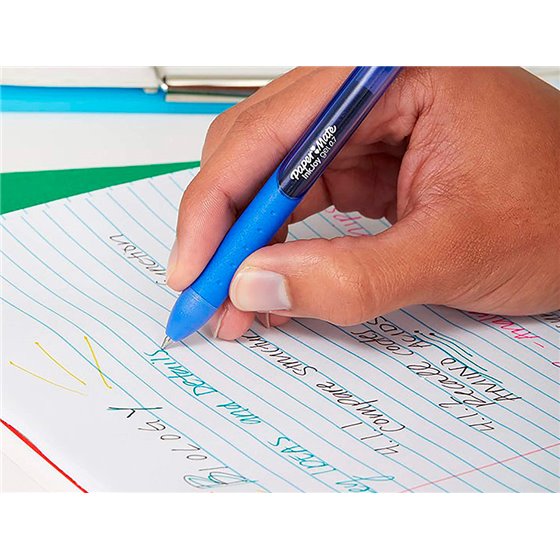 Boligrafo Paper Mate Inkjoy Retractil Gel Pen 0,7Mm Azul Punta De Bola Trazo 0.35Mm