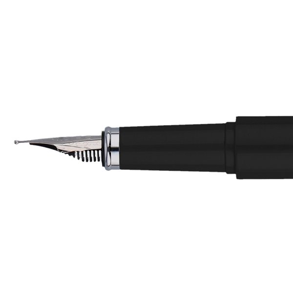 Pluma Y Funda De Similpiel Belius Space B Color Minimalista Negro Tinta Azul Caja De Diseño