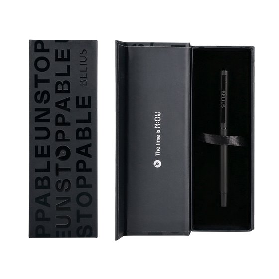 Roller Belius Unstoppable Color Negro Tinta Negra Caja De Diseño