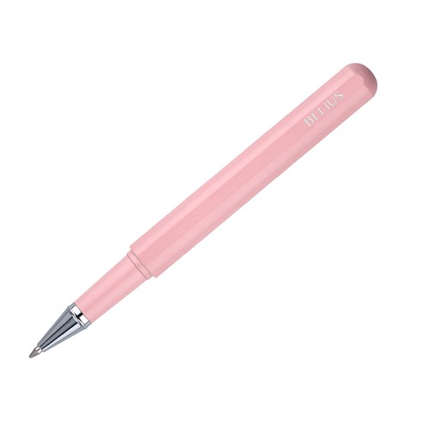 Roller Y Funda De Similpiel Belius Space B Color Minimalista Rosa Tinta Azul Caja De Diseño